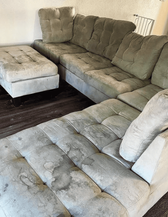 photos canapé avant nettoyage royal 2