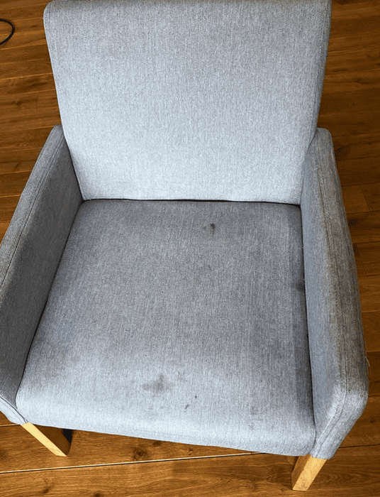 photos feuteuil avant nettoyage royal 5